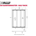 INEOS QUARTERMASTER - ACS ROOF HALF RACK 2024+