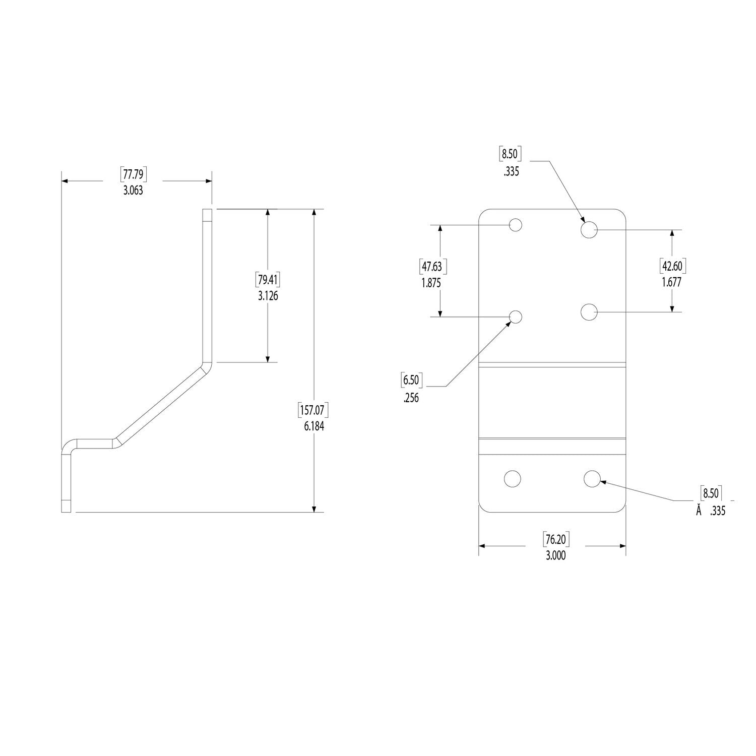 LEITNER DESIGNS Awning mounting Brackets レイトナーデザイン